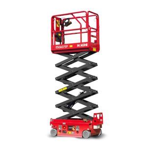 plataforma elevatória tipo tesoura com rodas