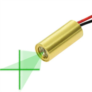 laser em cruz verde