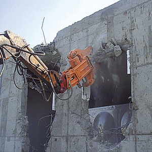 mandíbula de demolição para concreto
