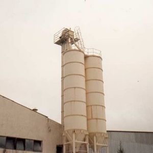 silo com fundo cônico