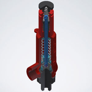 válvula de segurança para água
