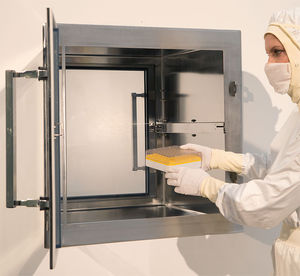 caixa de passagem pass-through para sala limpa