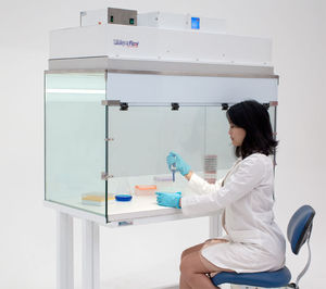 exaustor de fluxo laminar