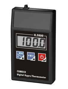 termo-higrômetro digital / portátil de mão / de ponto de condensação / de umidade relativa