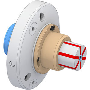 mandril de fixação de peças com adaptador 1