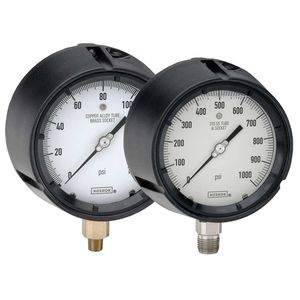 manômetro com mostrador analógico