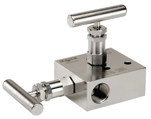 distribuidor manifold de 2 vias 1