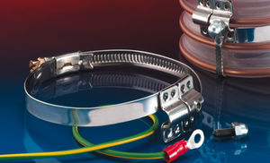 Abraçadeira para mangueira em aço inoxidável