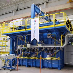 forno para ensaios de resistência ao fogo
