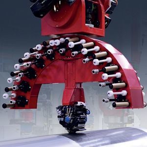 máquina de colocação de fibras automática 1