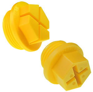 tampão hexagonal