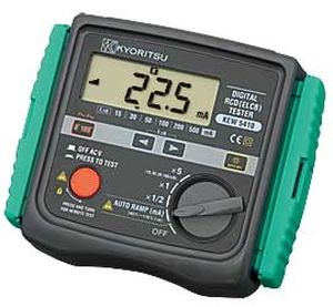 testador de corrente residual / de detector / digital