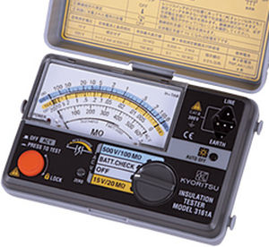 testador de isolamento / de bateria / analógico