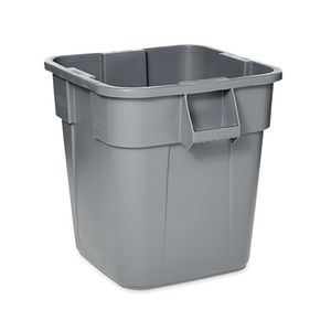 contentor de lixo em material plástico