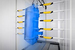 máquina de pulverização de tinta