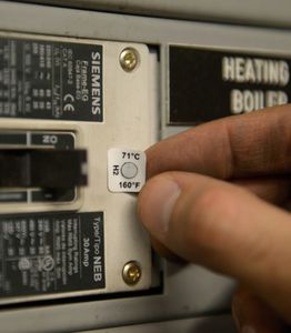 indicador de temperatura
