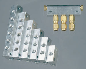 distribuidor manifold de 6 vias