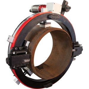 máquina de corte com faca rotativa