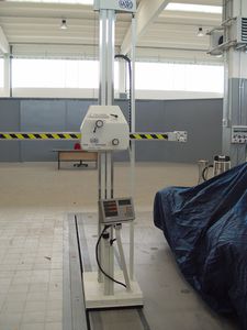máquina de medição tridimensional com braço horizontal