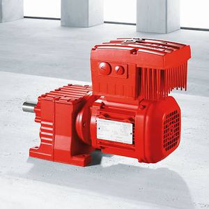 servo-motorredutor com trem de engrenagens