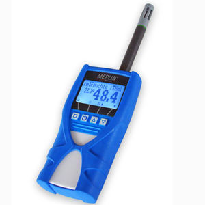 higrômetro digital / portátil / de umidade relativa / de temperatura