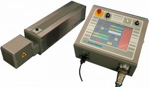 dispositivo de marcação e codificação a laser CO2