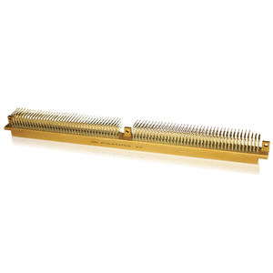 conector de dados / de backplane / em alumínio / leve