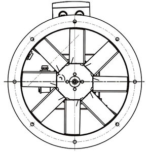 ventilador dutado