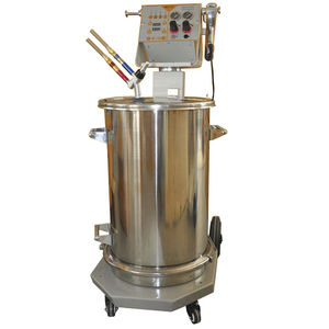 máquina de revestimento em pó com pistola eletrostática