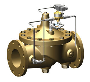 válvula solenoide servo-acionada