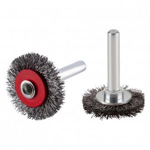 escova circular / de limpeza / em plástico / metálica