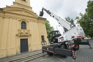manipulador telescópico giratório