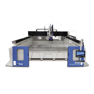 máquina de corte com faca rotativa