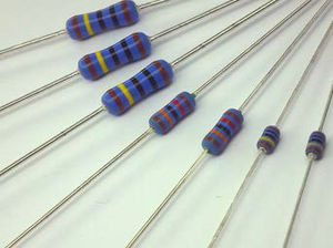 resistor de película metálica 1