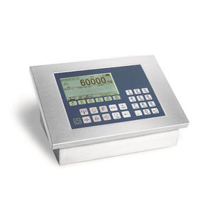 indicador de peso com display gráfico LCD