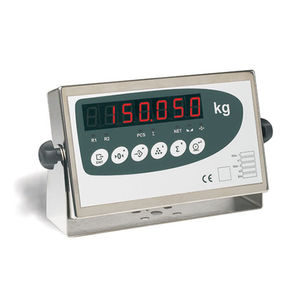 indicador de peso com display LED