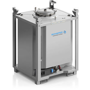 contêiner IBC em aço inoxidável