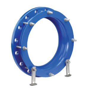 união tubo-flange
