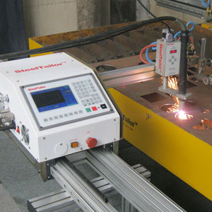 máquina de corte com chama