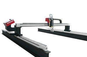 máquina de corte com chama