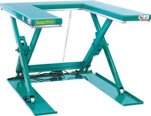 mesa elevatória tipo tesoura