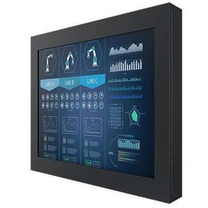 monitor com tela sensível ao toque resistiva