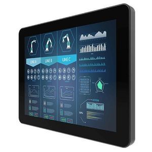 monitor com tela sensível ao toque multitouch