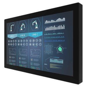 monitor com tela sensível ao toque multitouch