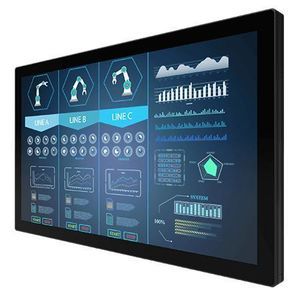 monitor com tela sensível ao toque multitouch