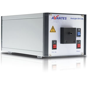 fonte de luz com lâmpada de deutério