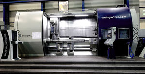 centro de torneamento e fresamento CNC