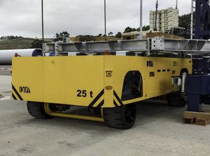 carro de transferência motorizado elétrico