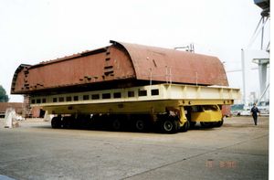 carro de transferência motorizado a diesel 1