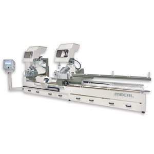 máquina de corte de duas cabeças para PVC 1